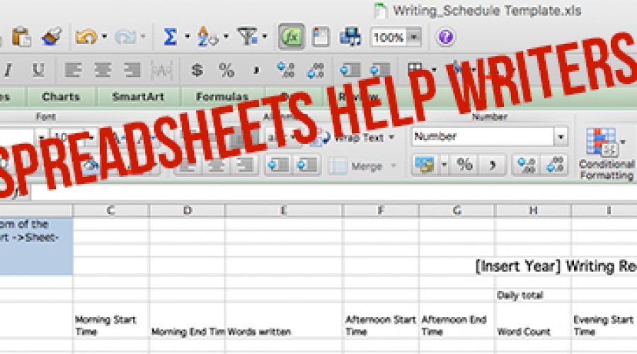 Spreadsheets Help Writers