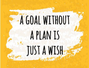 A Goal without a plan is just a wish