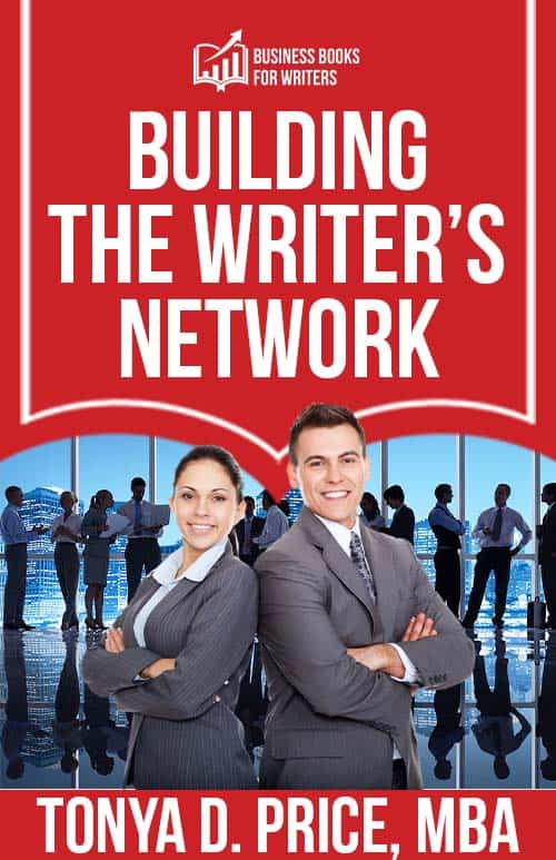 Cover for Building the Writer's Network now in the Write Stuff book bundle.